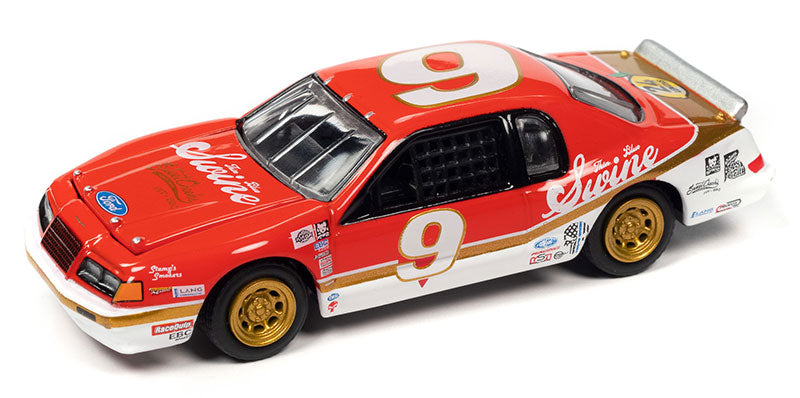 Johnny Lightning JLSP252-A 1/64 Scale 1986 Ford Thunderbird Stock Car