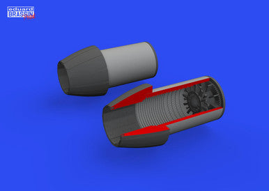 Eduard 648797 1/48 - 1/48 Eduard F/A-18E,F Exhaust Nozzles PRINT