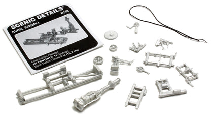 Woodland Scenics D243 All Scale Rural Sawmill HO Scale Kit