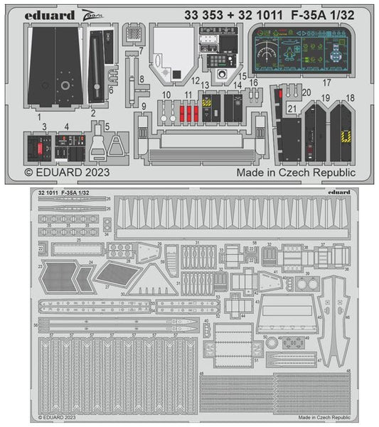 Eduard 321011 1/32 Aircraft- F35A for TSM (Painted)