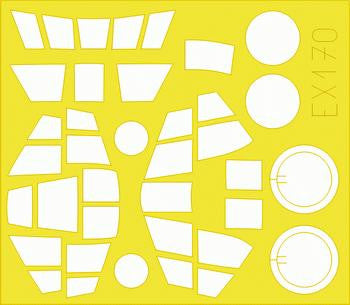 Eduard EX170 1/48 Mask Do 335A-12 Pfeil for Tamiya Canopy Mask Set