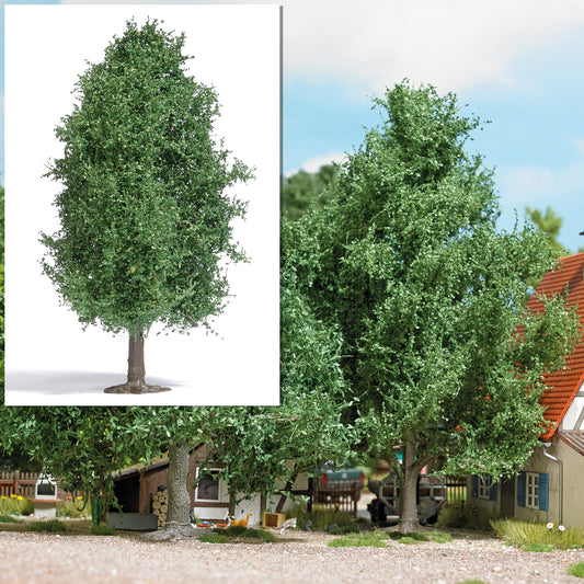 Busch 3722 HO Scale Summer Deciduous Tree, Handmade 11.5cm
