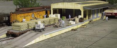 Walthers Cornerstone 2918 HO Scale Open Air Transload Kit