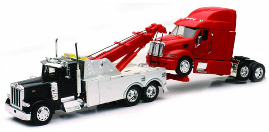 New Ray SS-12053 1/32 Peterbilt 379 Tow Truck with Cab