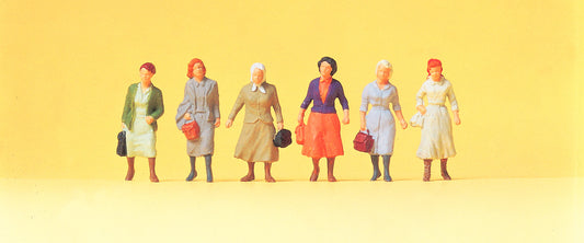 Preiser 14085 HO Scale Female Commuters to the Railway (6)