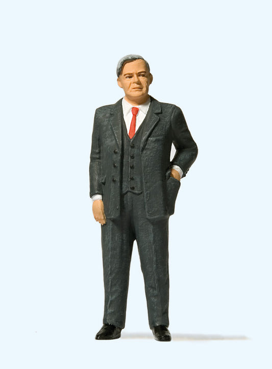 Preiser 57154 G Scale Helmut Schmidt Individual Figure