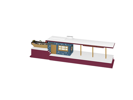 Lionel 6-2429100 O Gauge THE POLAR EXPRESS Freight Terminal