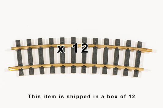 Piko 35215 G Scale R5 Curved Track, 1240mm, Box of 12