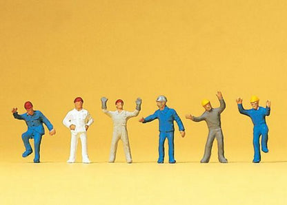Preiser 79105 N Scale People Working Steeplejacks