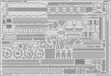 Eduard 53313 1/350 USS Ranger CV-4 Part 3 Photo Etch for TRUMPETER