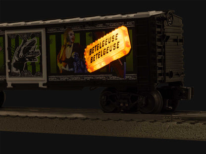 Lionel 6-2528010 O Gauge Beetlejuice lighted boxcar