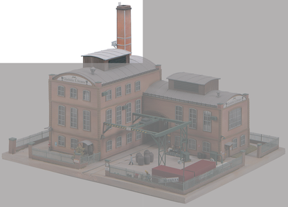 Piko 61118 HO Scale Factory Chimney Building Kit