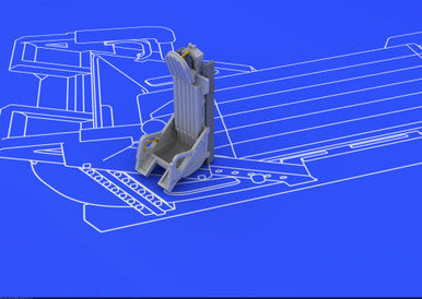 Eduard 672008 1/72 Ejection Seat for EDU (PE & Resin)