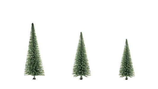 Noch 24641 HO/TT Scale Fir Trees, 10-14 cm, 16-Pack