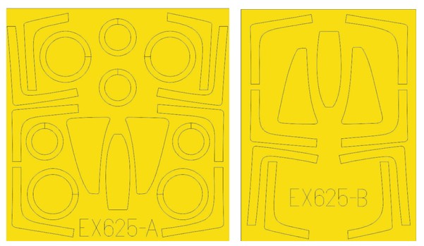 Eduard EX625 1/48 Mask Aircraft- F14D TFace for TAM