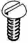 Kadee 1648 All Scale 0-80 Stainless Steel Screws -- 0-80 x 3/8" pkg(12)