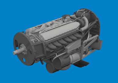 Eduard 6481130 1/48 P-40N Engine PRINT