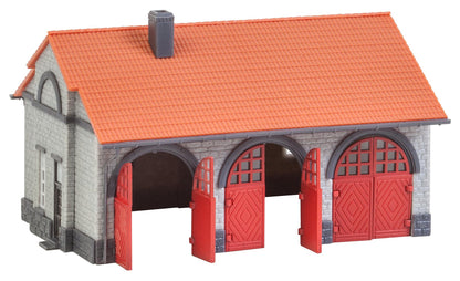 Faller 222209 All Scale N Fire Brigade Engine House Kit