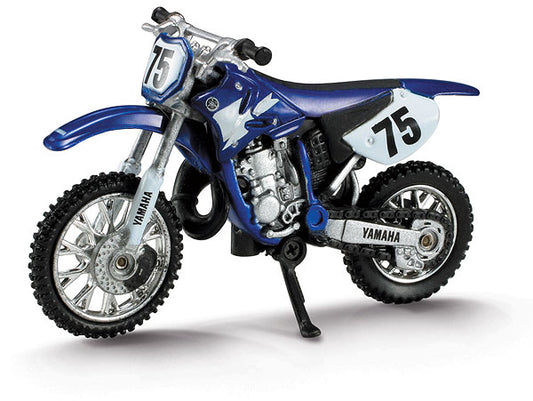 New Ray 06227-D 1/32 Yamaha YZ 125 Dirtbike, Blue and White