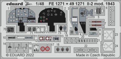 Eduard 491271 1/48 Mod. 1943 for ZVE (Pre-Painted)