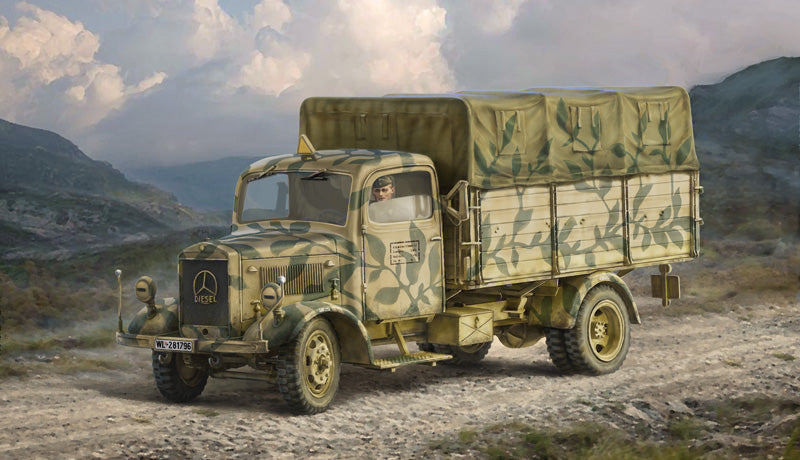Italeri 6558 1/35 Mercedes Benz L3000S German Cargo Truck