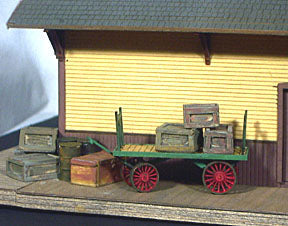 Banta Model Works 2080 HO Scale Baggage Wagon Kit