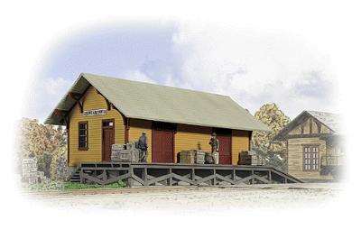 Walthers Cornerstone 933-3533 HO Scale Golden Valley Freight House -- Kit