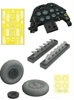 Eduard 644046 1/48 LooK w/Late Wheels for EDU (PE & Resin)