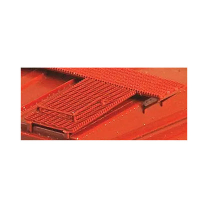 Kadee 2017 HO Scale 40' US Gypsum-Stuyle Running Boards -- Black 1 Pair