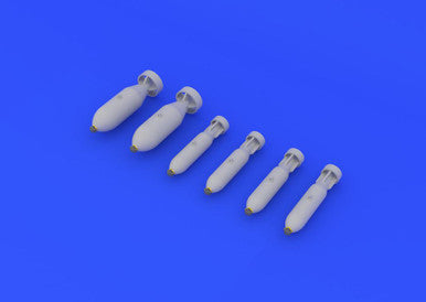Eduard 672033 1/72 WWII 500lb/1000b British Bombs (PE & Resin)
