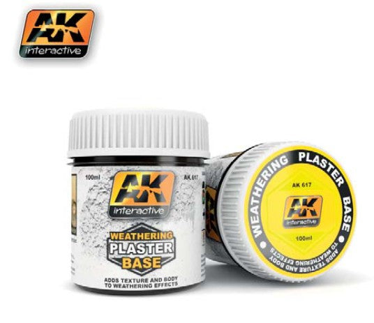 AK Interactive 617 Weathering Plaster Base 100ml Bottle