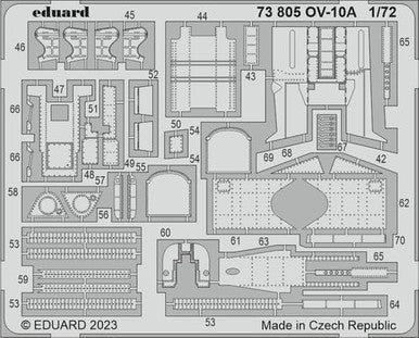 Eduard 73805 1/72 OV-10A - for ICM Kit Photo Etch Detail Set