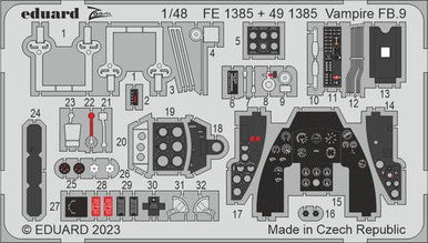 Eduard FE1385 1/48 Vampire FB.9 FE1385