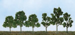 JTT Scenery 92120 Deciduous 2.5'-4.5' Bulk 40Pk