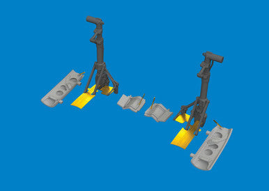 Eduard 6481142 1/48 P-40N Undercarriage Legs PRINT for EDU