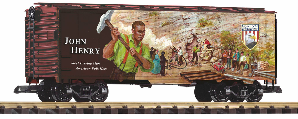 Piko 38941 G Scale American Traditions John Henry Reefer