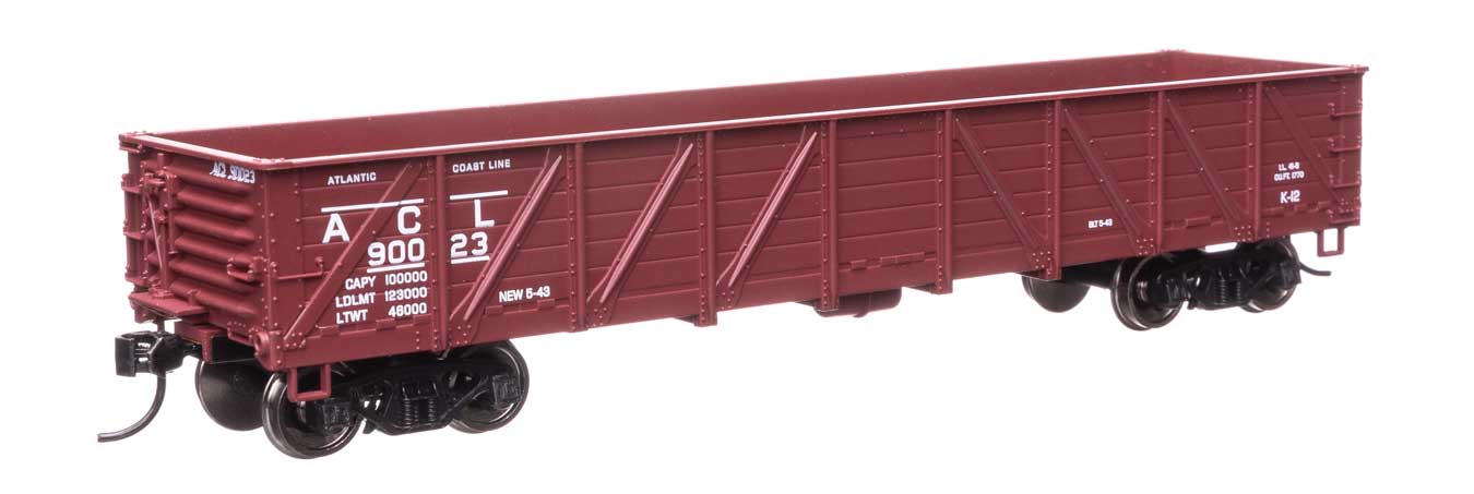 Walthers Mainline 56102 HO Scale 40' 50-Ton Drop Bottom Gondola - Ready to Run -