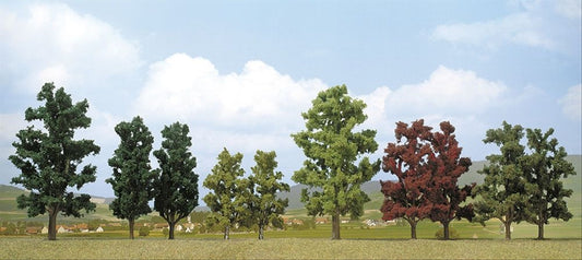 Busch 6949 HO/N Scale Beech Trees, 115mm, pkg(2)