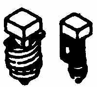 Details West FF-139 HO Scale Air Filters, Early Type -- 2nd