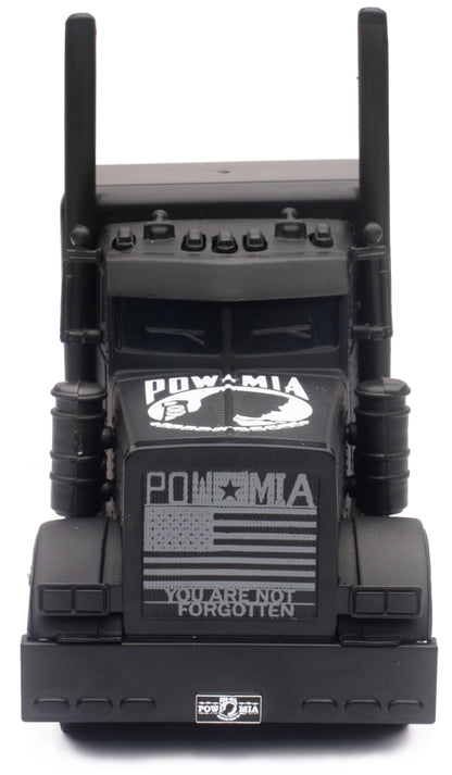 New Ray SS-11643 1/32 Peterbilt 379 Black Out POW/MIA Cab