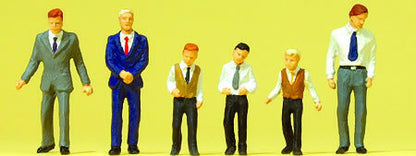 Preiser 10560 HO Scale Pedestrians Church-Goers II pkg(6)