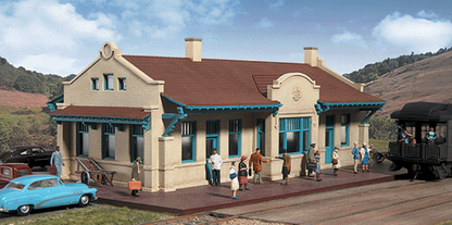 Walthers Cornerstone 2920 HO Scale Mission-Style Depot Kit