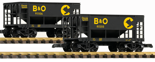 Piko 38933 G Scale Chessie B&O Ore Car, 2-Pack
