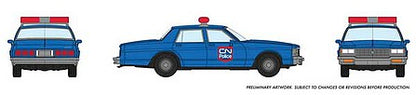 Rapido Trains 800013 HO Scale Chev Impala CN Police