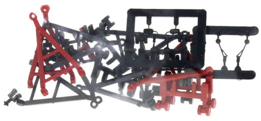 Brekina 10077 1/87 Truck Accessories Mirrors & Towbars Set