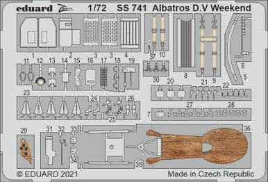 Eduard SS741 1/72 Albatros D.V Weekend for EDUARD