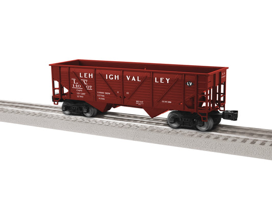 Lionel 6-2442099 O Gauge Lehigh Valley Composite 2-Bay Hopper #14007