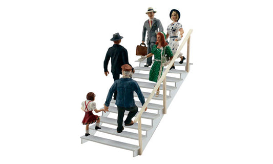 Woodland Scenics A1954 HO Scale Taking the Stairs