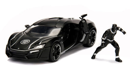 Jada Toys 99723 1/24 Lykan Hypersport, Black Panther