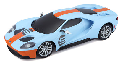 Maisto 82335BLOR 1/24 R/C 2019 Ford GT Heritage #9, Blue Orange